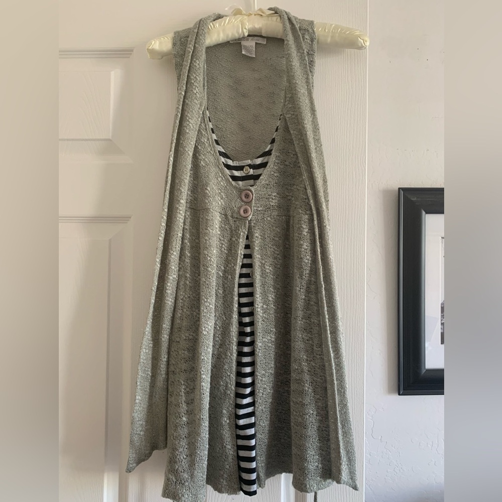 Charlotte Russe sweater tank mini-dress